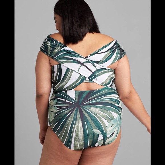 🫐🆕CACIQUE Crossover one piece swimsuit - Picture 2 of 3